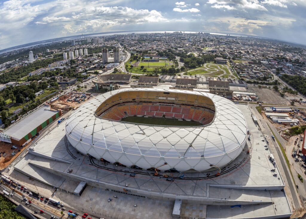 Arena da Amazônia será sede do jogo neste sábado