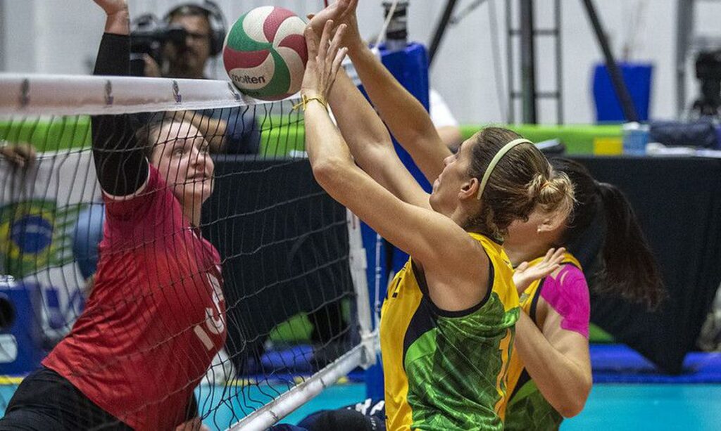 Campeão mundial, vôlei sentado feminino Paris