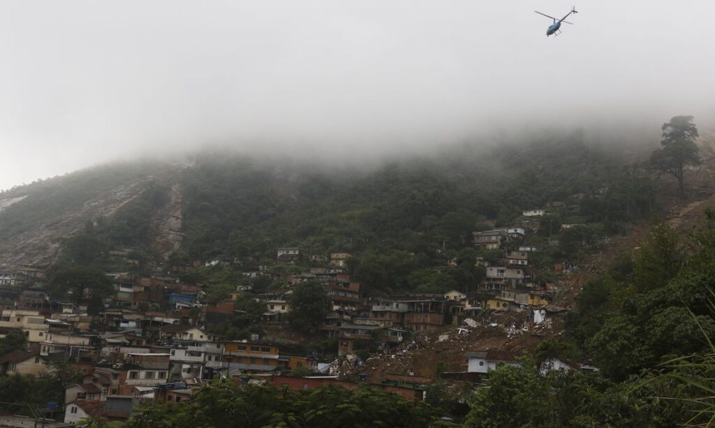 Deslizamento no Morro da Oficina, em Petrópolis, em fevereiro de 2022 deixou mais de 230 mortos - Tomaz Silva/Agência Brasil