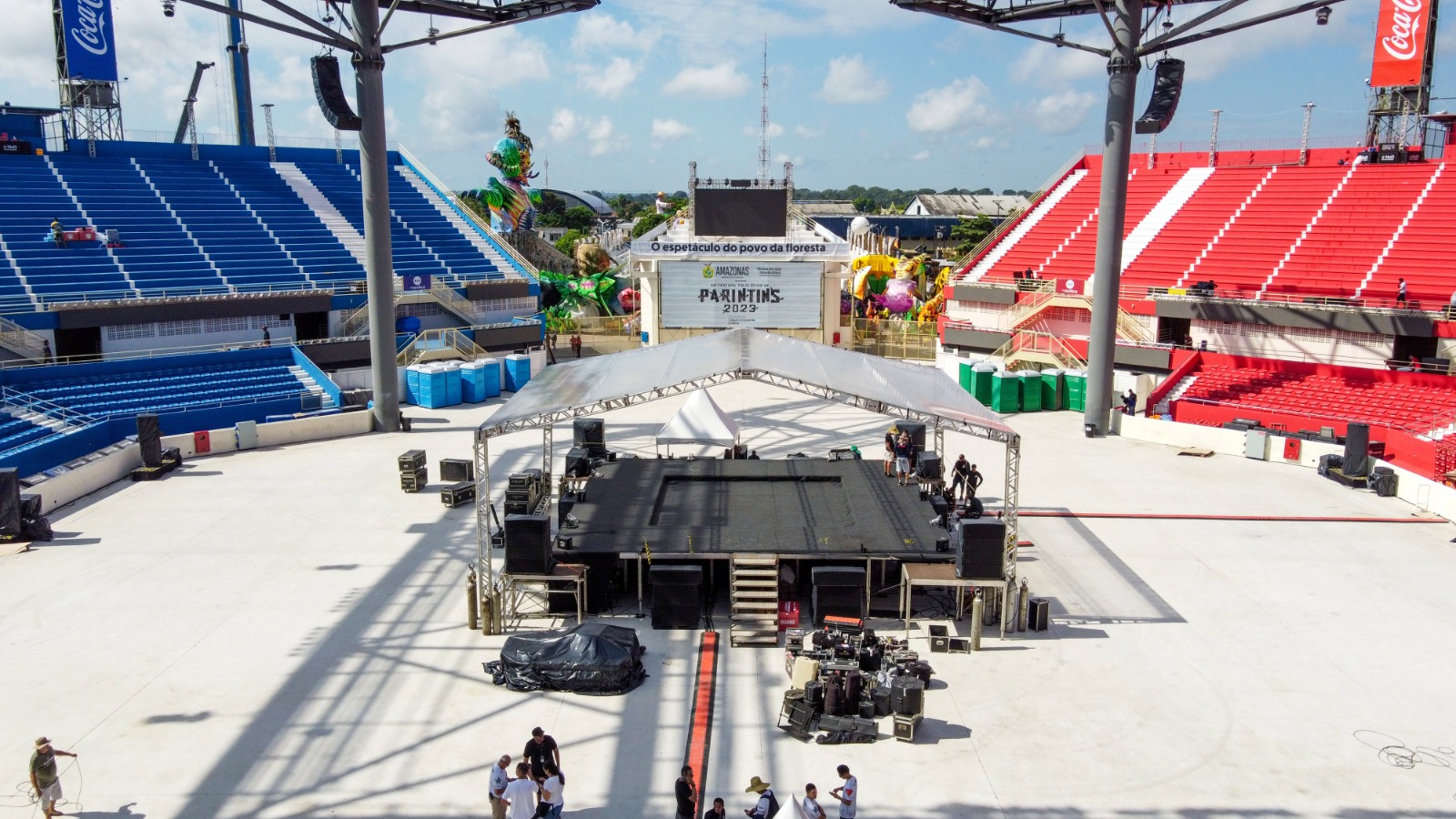 Parintins Bumbódromo recebe pela 1ª vez a Festa dos Visitantes