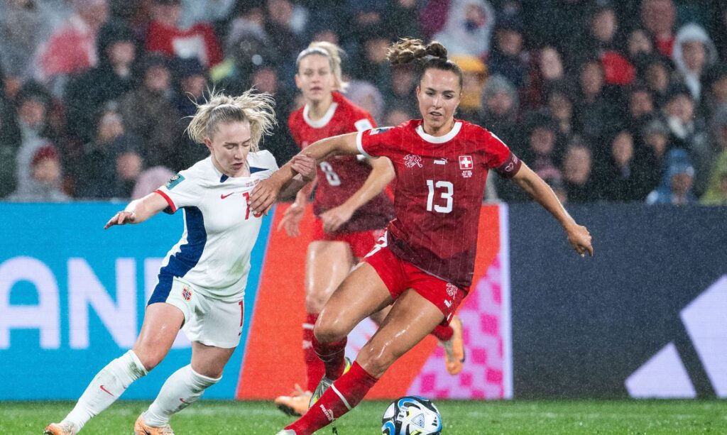 Em jogo com chuva, Suíça e Noruega ficam no 0 a 0 pelo Grupo A da Copa