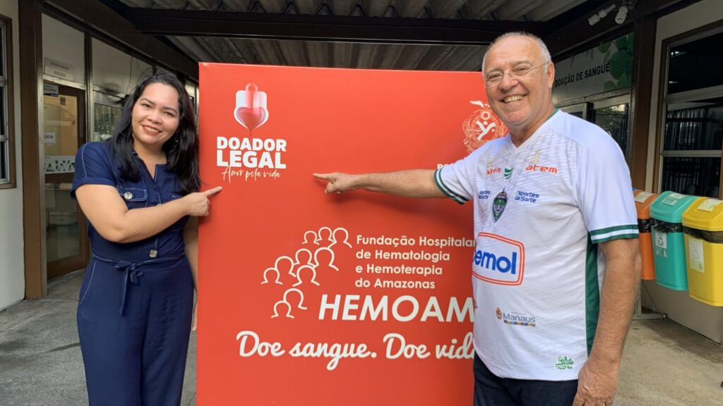 Manaus FC entrega ingressos para quem doar sangue no Hemoam