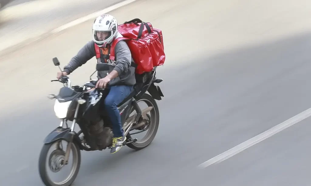 motociclistas de app-capa