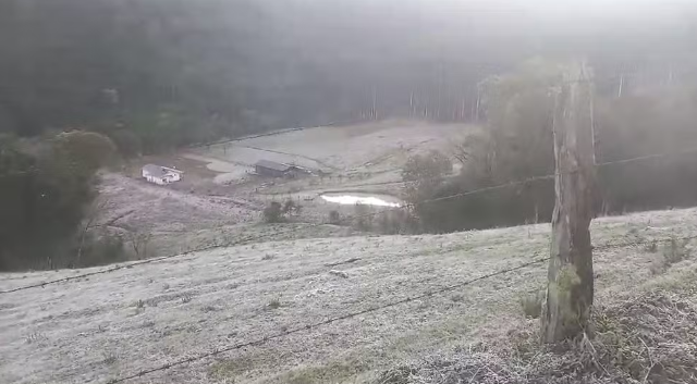 Rio Lessa em Alfredo Wagner, na Grande Florianópolis