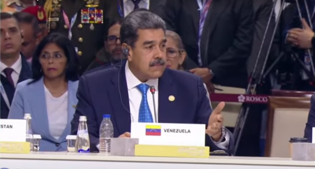 PRESIDENTE VENEZUELANO NICOLAS MADURO