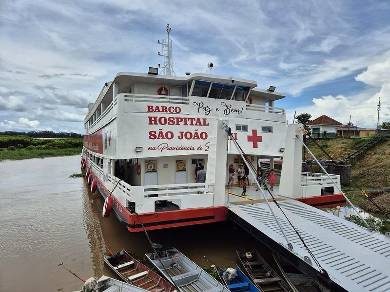 A partir desta sexta-feira (07/03) até o dia 13 março, o Barco Hospital São João XXIII realiza a sua quinta expedição, levando consultas, exames e cirurgias até a comunidade Liberdade I e adjacências, no município de Anori (a 195 quilômetros de Manaus). A expectativa é que mais de 600 atendimentos sejam realizados no período.