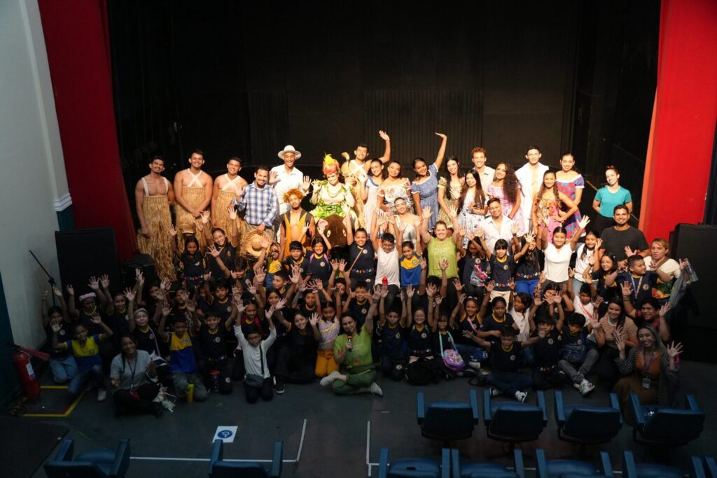 Temporada da Criança aproxima estudantes da cultura regional com o espetáculo ‘Lendas’