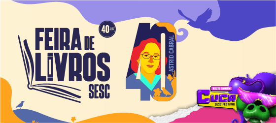 Feira de Livros do Sesc reunirá nomes nacionais e convidada internacional em Manaus
