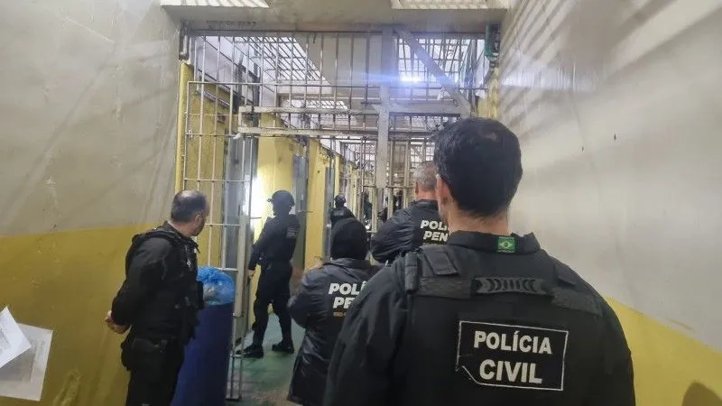 Líder de facção monitorava tráfico de dentro da prisão usando câmeras no Rio Grande do Sul