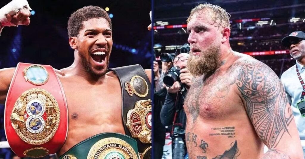 Jake Paul enfrentará ex-campeão dos pesos pesados Anthony Joshua em dezembro