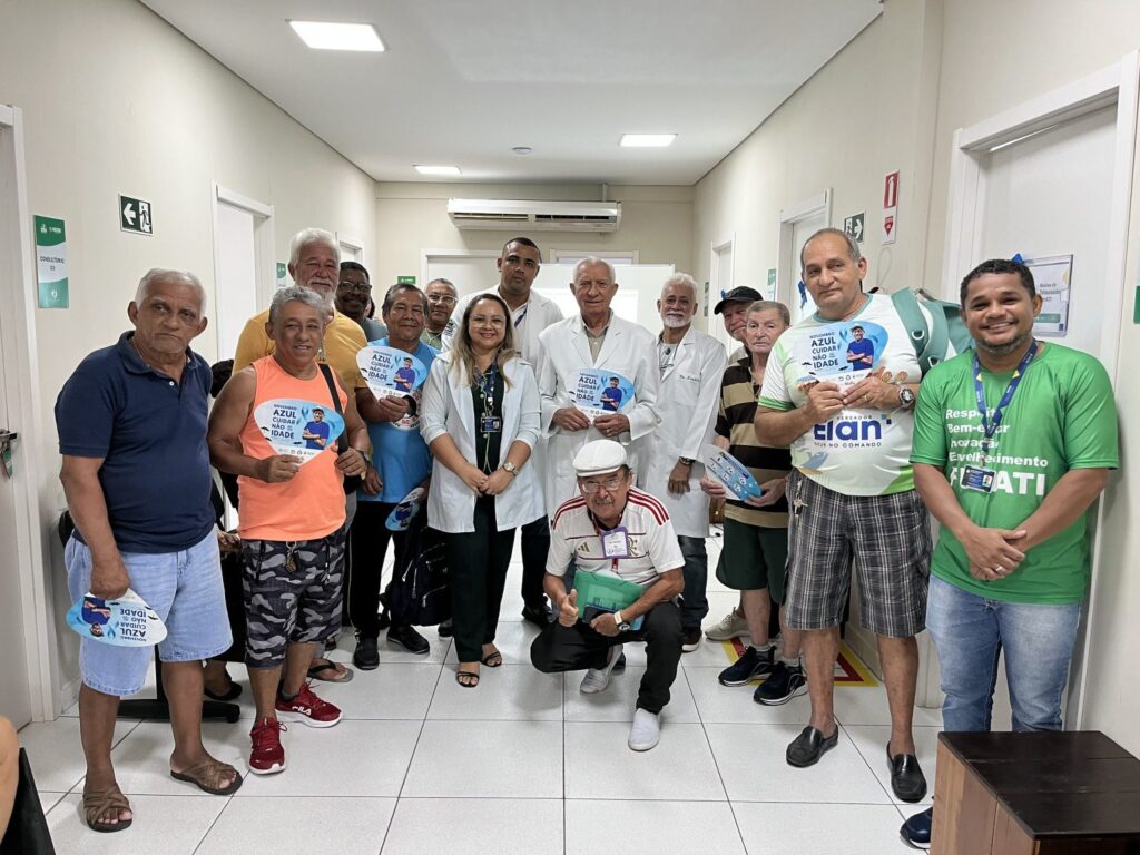 Novembro Azul: FUnATI reforça a importância dos cuidados com a saúde do homem idoso