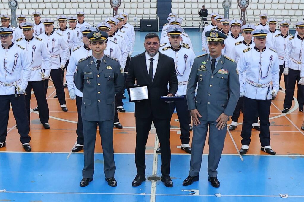 Governador Wilson Lima destaca apoio à formação de novos oficiais e reforça compromisso com a segurança pública