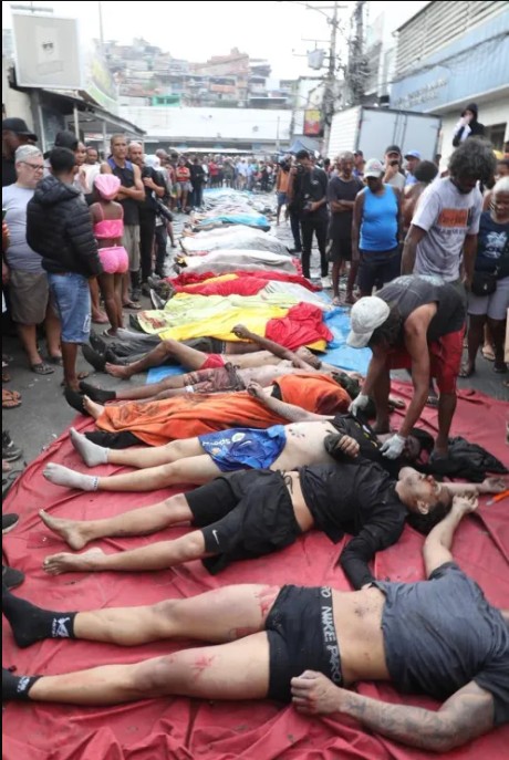 Governo do Rio divulga lista com nomes de 115 mortos em megaoperação