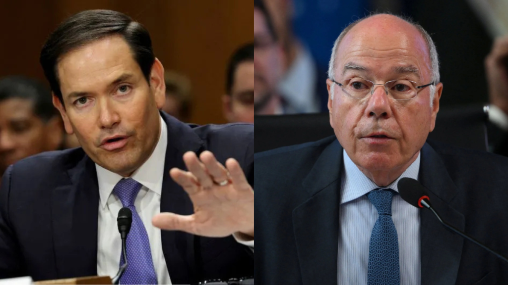 Marco Rubio se reunirá com Mauro Vieira em Washington na quinta-feira (13)