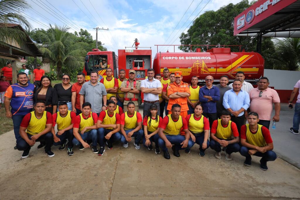 Governador Wilson Lima inaugura 12º Grupamento Integrado de Combate a Incêndio e Proteção Civil em Atalaia do Norte
