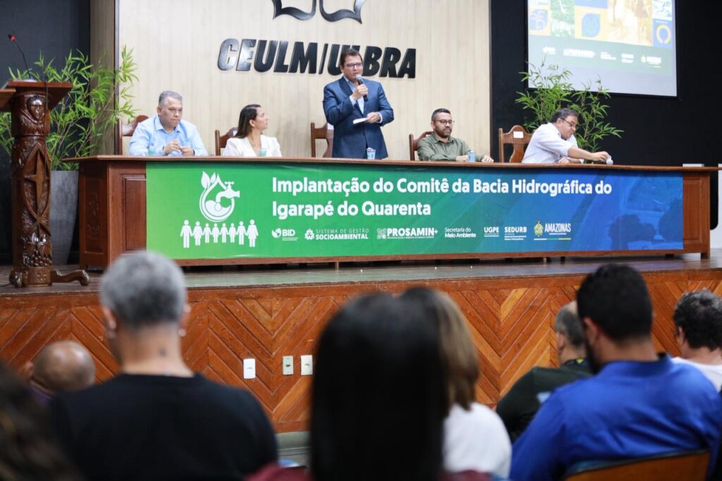 Marco para o Amazonas, implantação de Comitê da Bacia do Igarapé do Quarenta avança com primeira capacitação