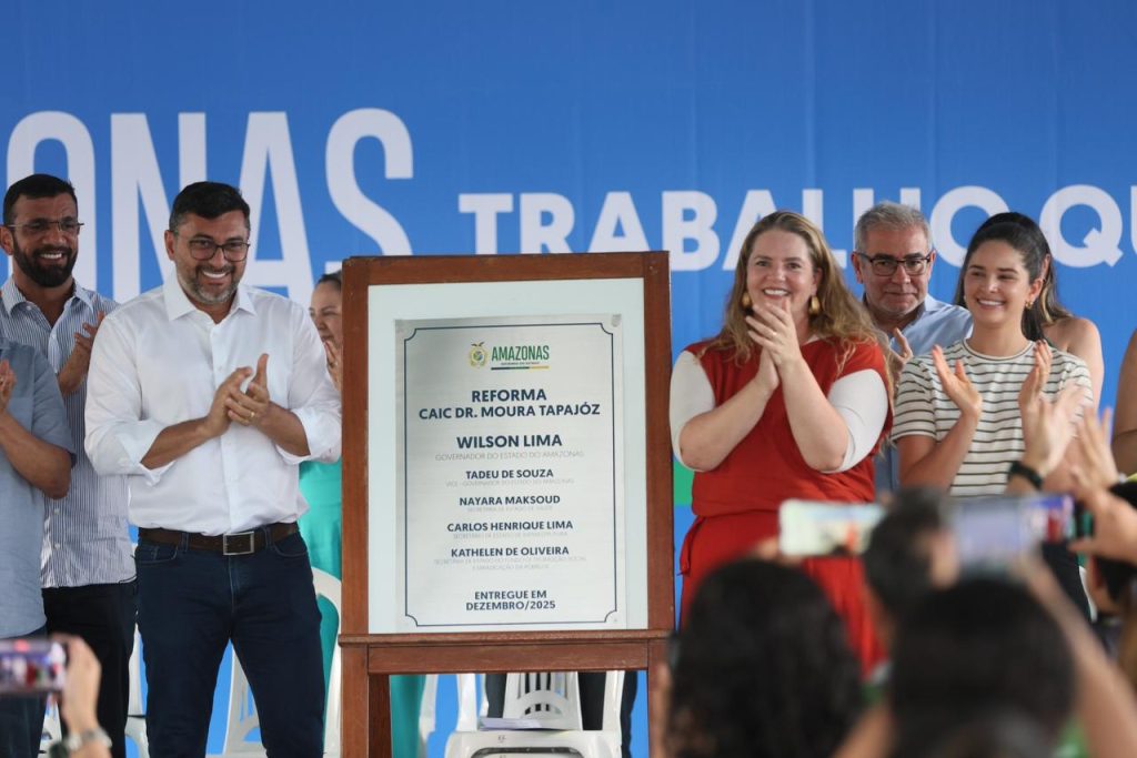 Governador Wilson Lima conclui revitalização dos 11 Caics com entrega do Caic Moura Tapajóz