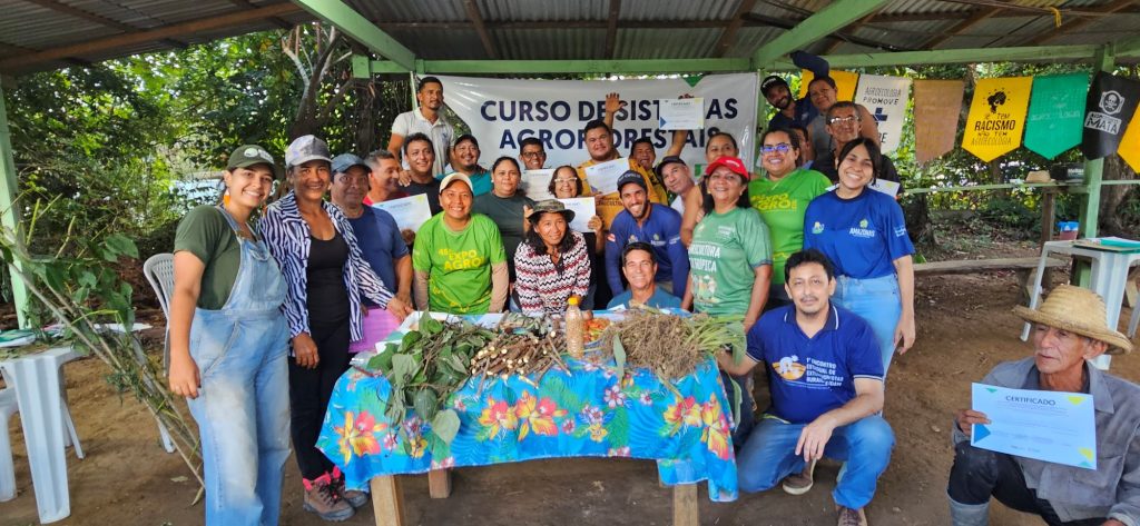 Em Iranduba, Idam reúne agricultores familiares de diversas localidades para Curso de Sistemas Agroflorestais