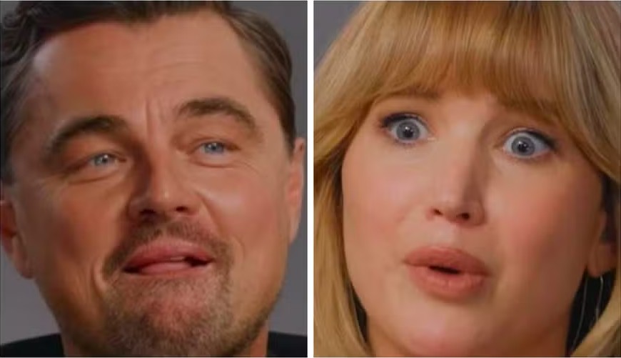 Fãs veem alfinetada de Jennifer Lawrence em Leonardo DiCaprio: ‘Pena que você não tenha uma filha adolescente’