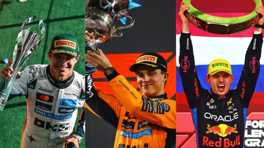 Fórmula 1 tem disputa acirrada pelo título entre três pilotos
