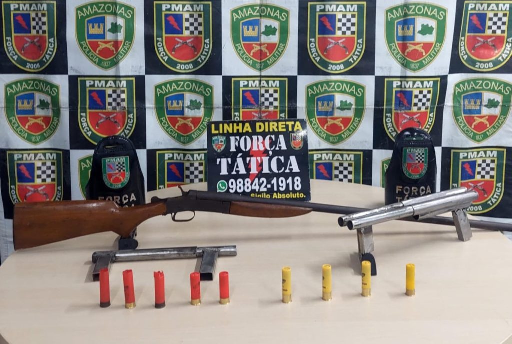 Polícia Militar do Amazonas prende homem que confessou homicídio e apontou localização do corpo da vítima