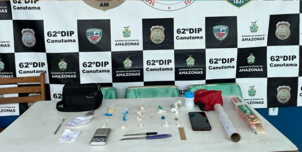 Operação Natal mais Seguro: Em Canutama, PMAM prende dupla em posse de 17 trouxinhas de drogas