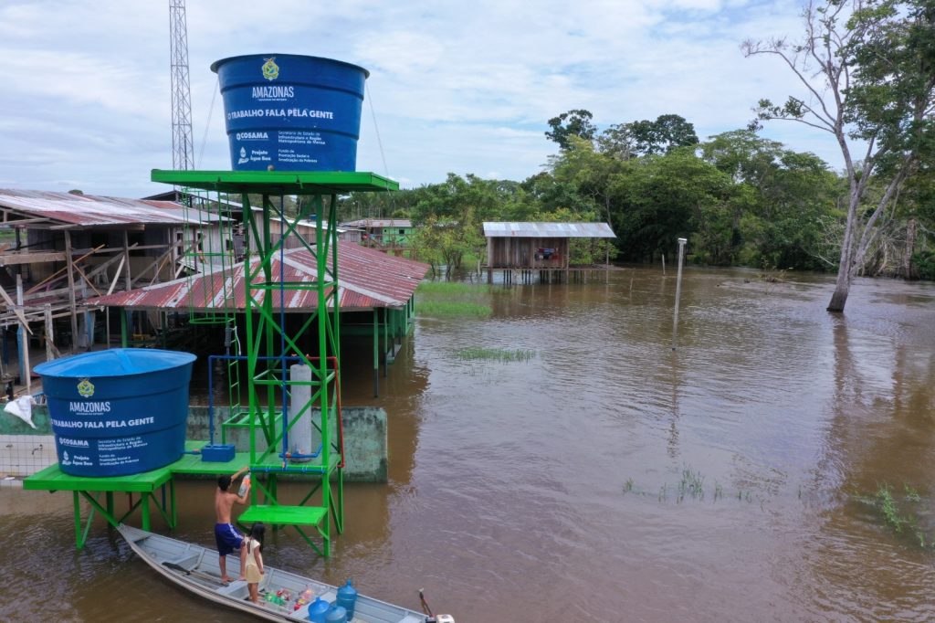 Governo do Amazonas vai ampliar abastecimento de água potável para mais 62 comunidades no interior do estado