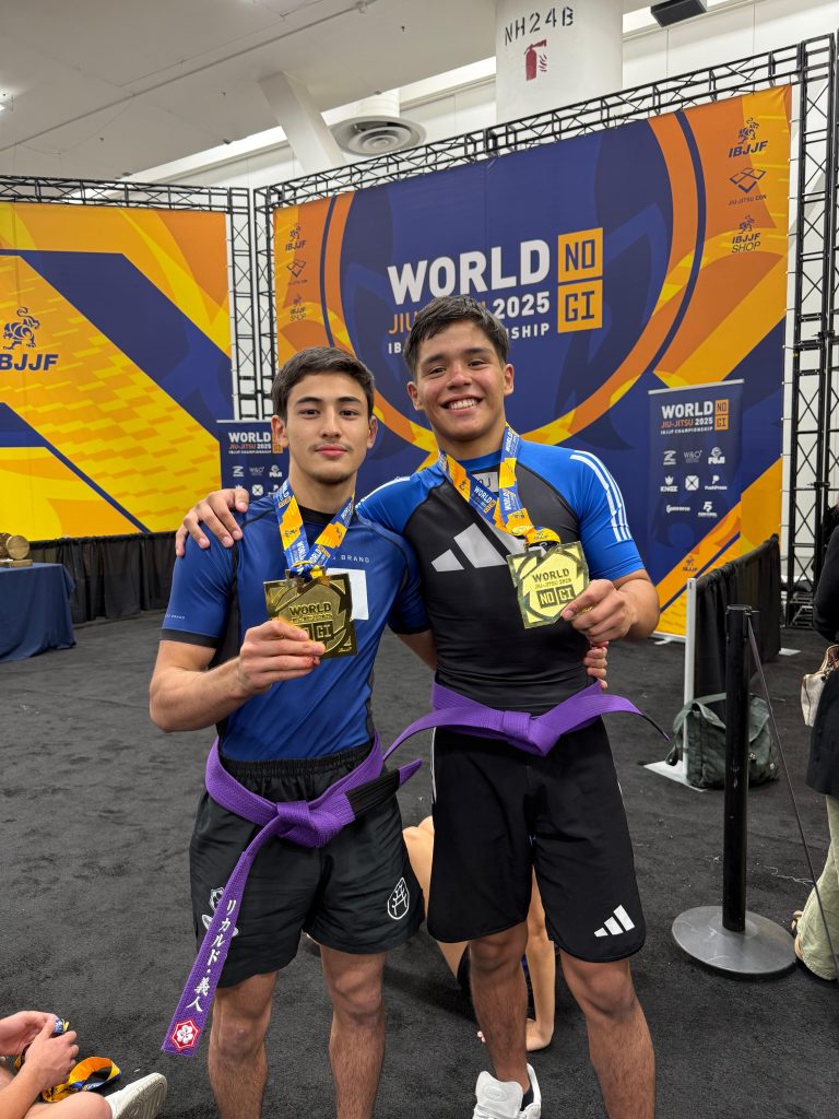 Juvenis amazonenses de destacam no Mundial No-Gi de Jiu-Jítsu em Las Vegas