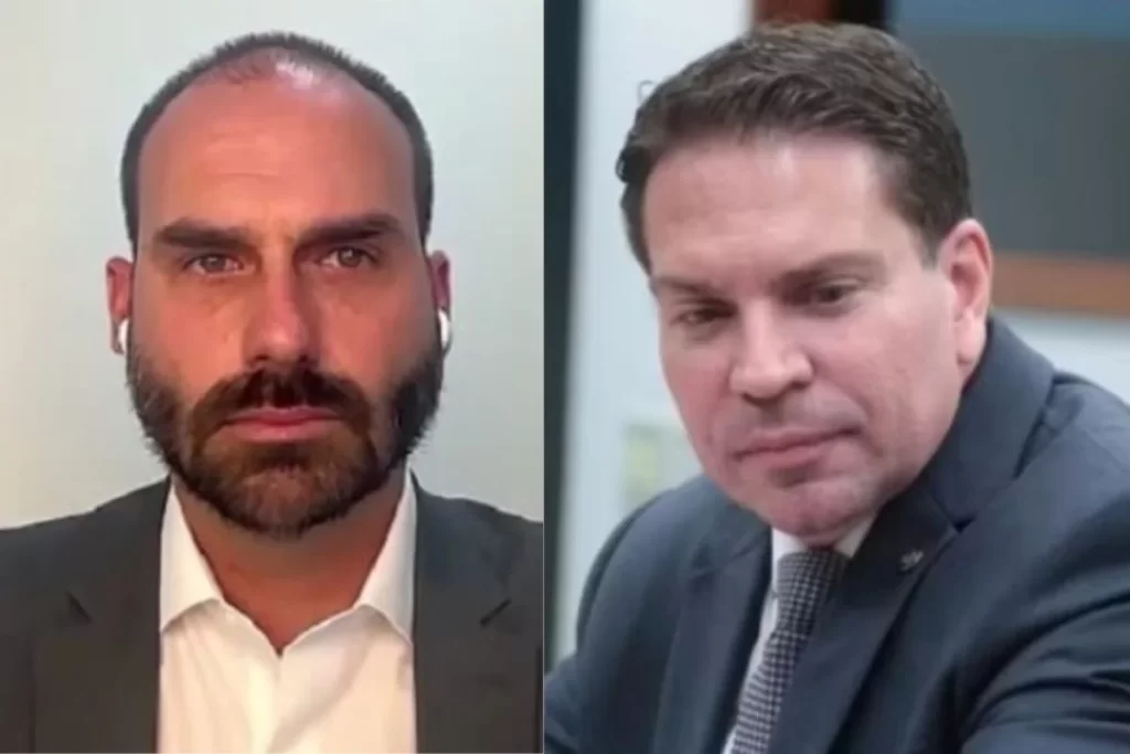 Hugo Motta declara perda de mandato de Eduardo Bolsonaro e Alexandre Ramagem