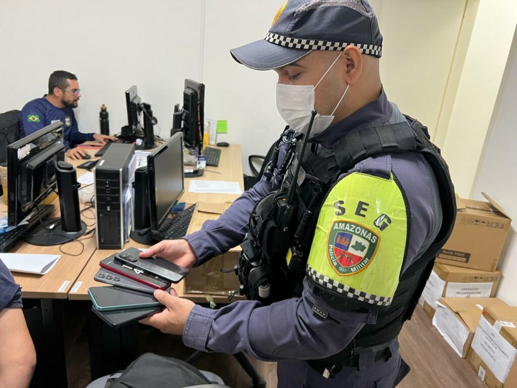 Balanço: Com RecuperaFone, roubos de celulares caem 32% no Amazonas em 2025
