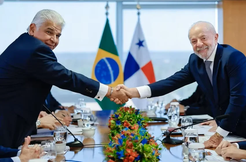 Brasil e Panamá firmam acordos em investimentos, comércio e logística