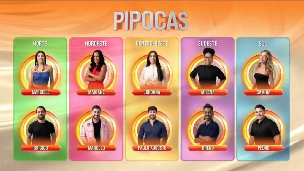 Big Brother Brasil 2026: conheça os participantes do grupo Pipoca