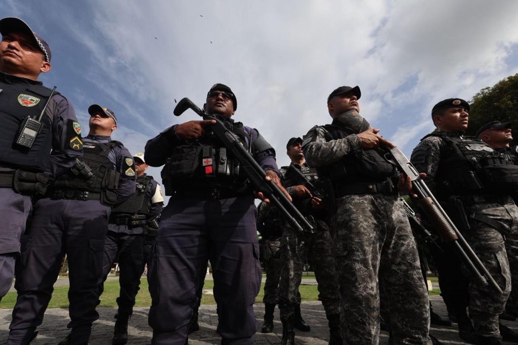 Governo do Amazonas fortalece segurança no Centro de Manaus com Operação Impacto