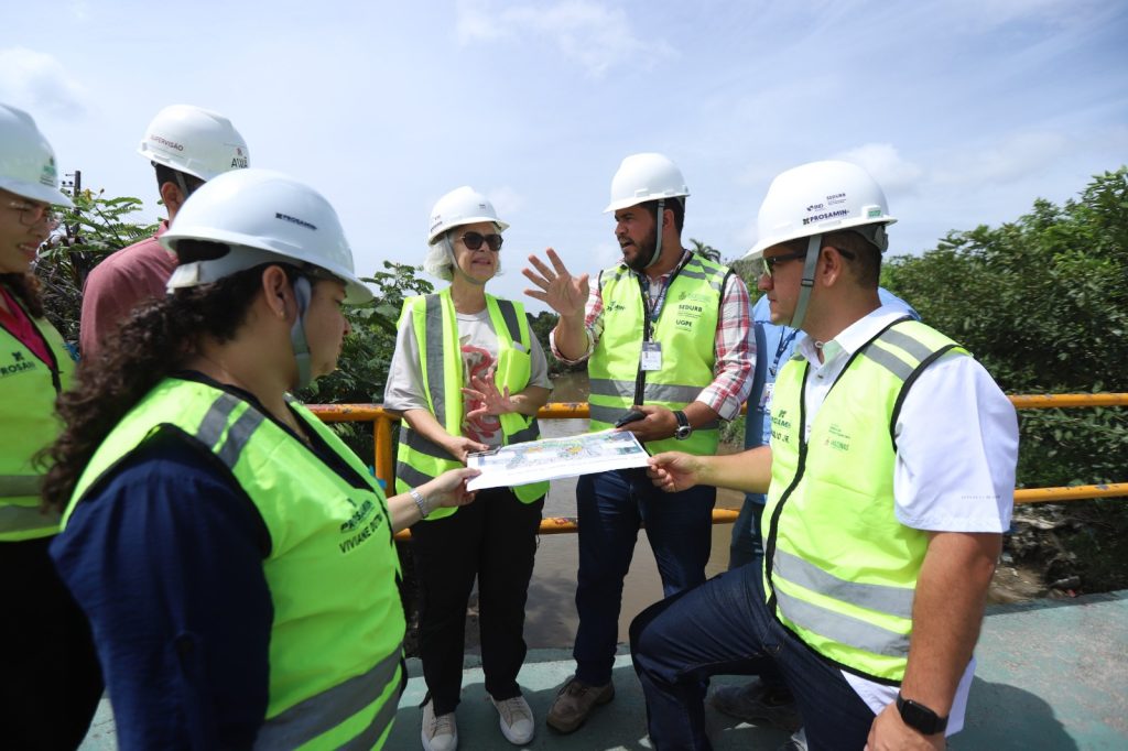 BID destaca avanços no Prosamin+, durante visita técnica para acompanhamento do reassentamento das famílias
