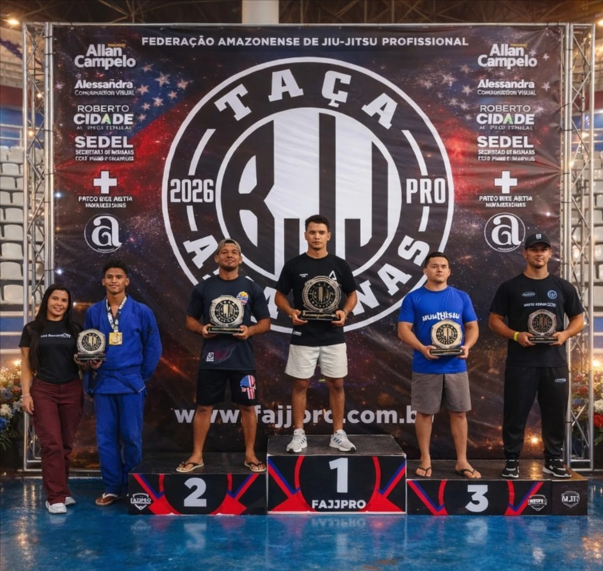 Evento de jiu-jítsu apoiado por Alessandra Campelo, Roberto Cidade e Allan Campelo reúne mais de 1.000 atletas e consagra equipe Nabil