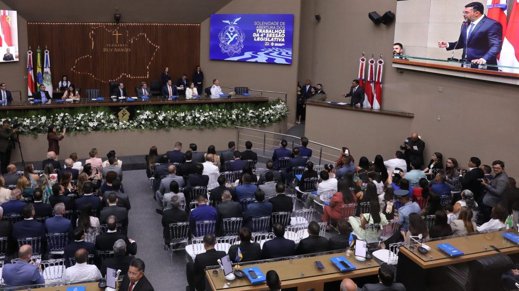 Assembleia Legislativa do Amazonas retoma atividades com apresentação da Mensagem Governamental do governador Wilson Lima
