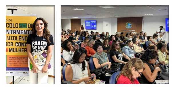 Alessandra Campelo representa o Amazonas em agendas nacionais pelo enfrentamento à violência contra a mulher