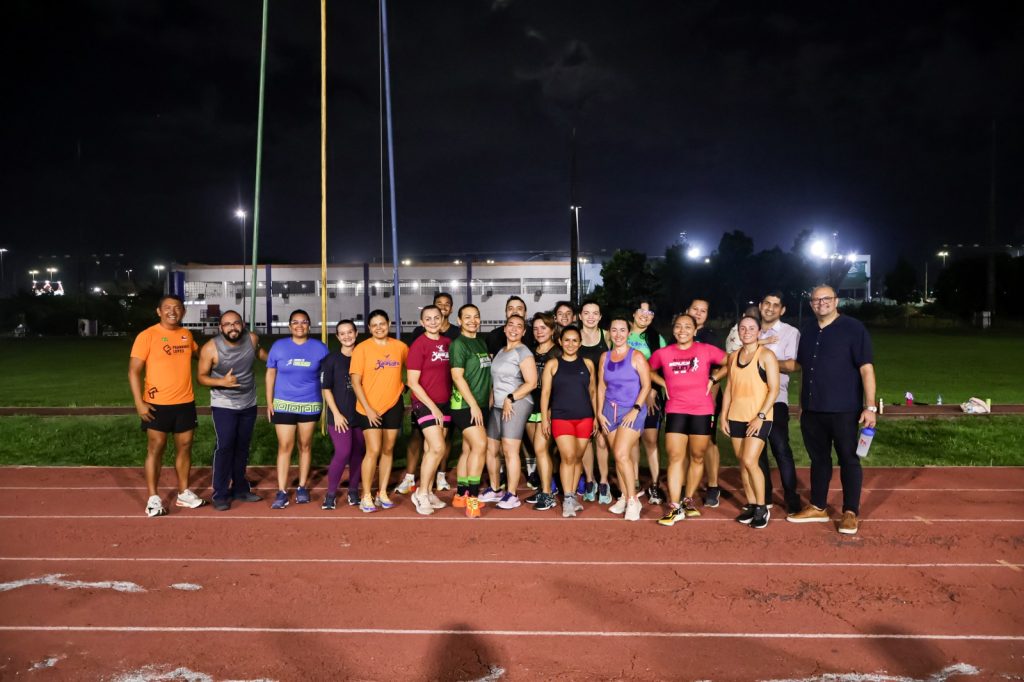 Governo do Amazonas realiza aula inaugural da corrida na Vila Olímpica de Manaus