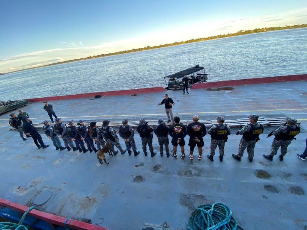 Bases Fluviais aumentam combate ao narcotráfico e mantém segurança fortalecida em municípios das Calhas dos rios Solimões, Negro e Amazonas