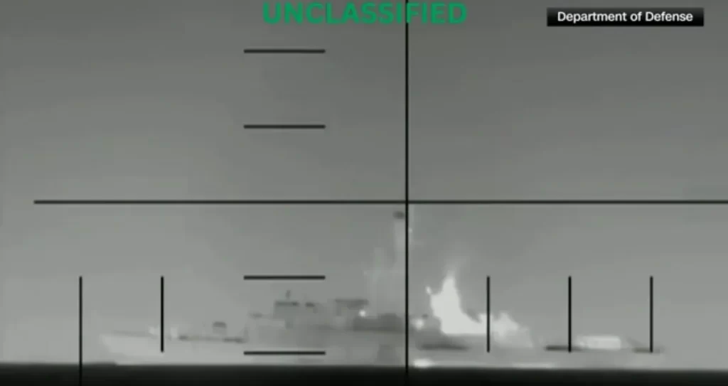 Ataque de submarino dos EUA contra navio de guerra iraniano deixa 80 mortos