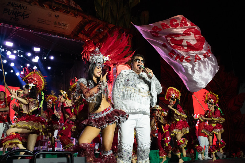 Curral do Garantido transforma o sambódromo em grande celebração da cultura popular amazonense