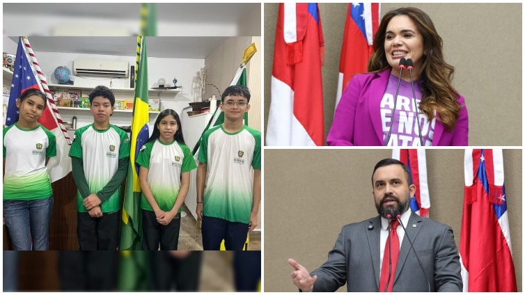 ALEAM homenageia estudantes de Rio Preto da Eva premiados na Olimpíada Internacional de Matemática na França