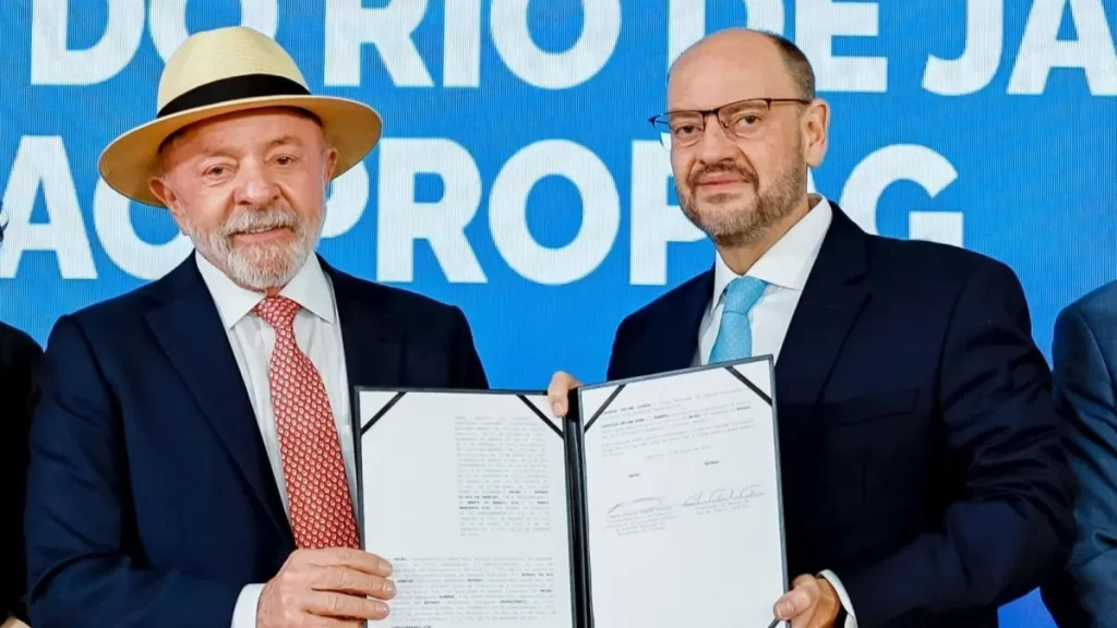 Presidente Lula e governador do Rio de Janeiro assinam adesão do estado ao Propag
