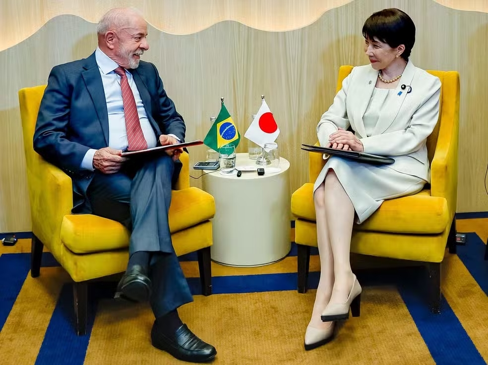 Presidente Lula encontra premiê do Japão no G7 e fala sobre acordo com o Mercosul