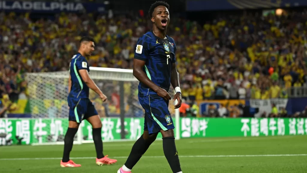 Vini Jr. volta a brilhar, Brasil bate Haiti e lidera grupo na Copa do Mundo