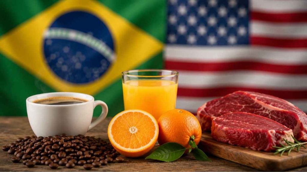 Exportações do agronegócio aos EUA recuam apesar do bom desempenho da carne bovina