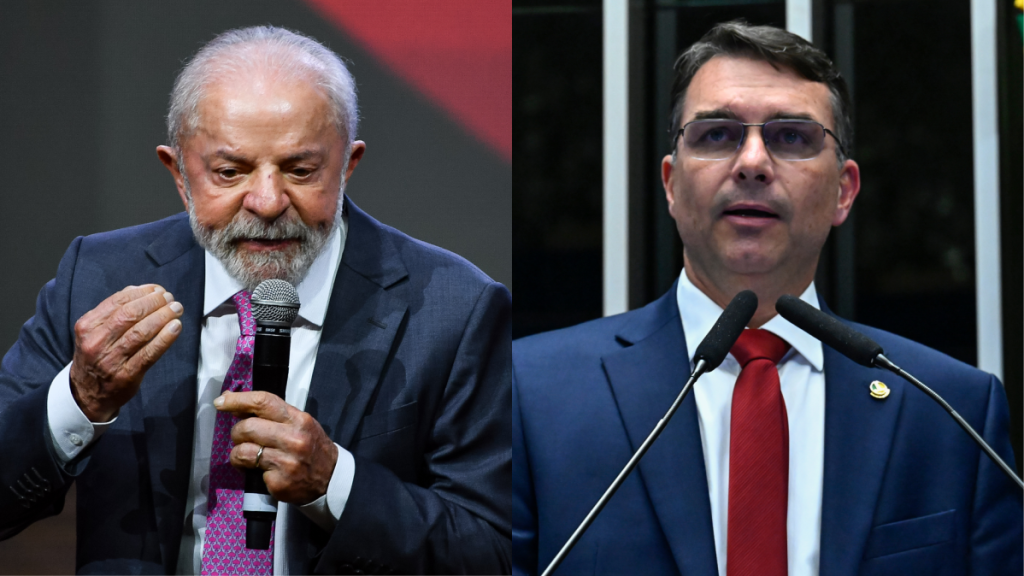Presidente Lula e Flávio Bolsonaro planejam lançar candidaturas em São Paulo em julho