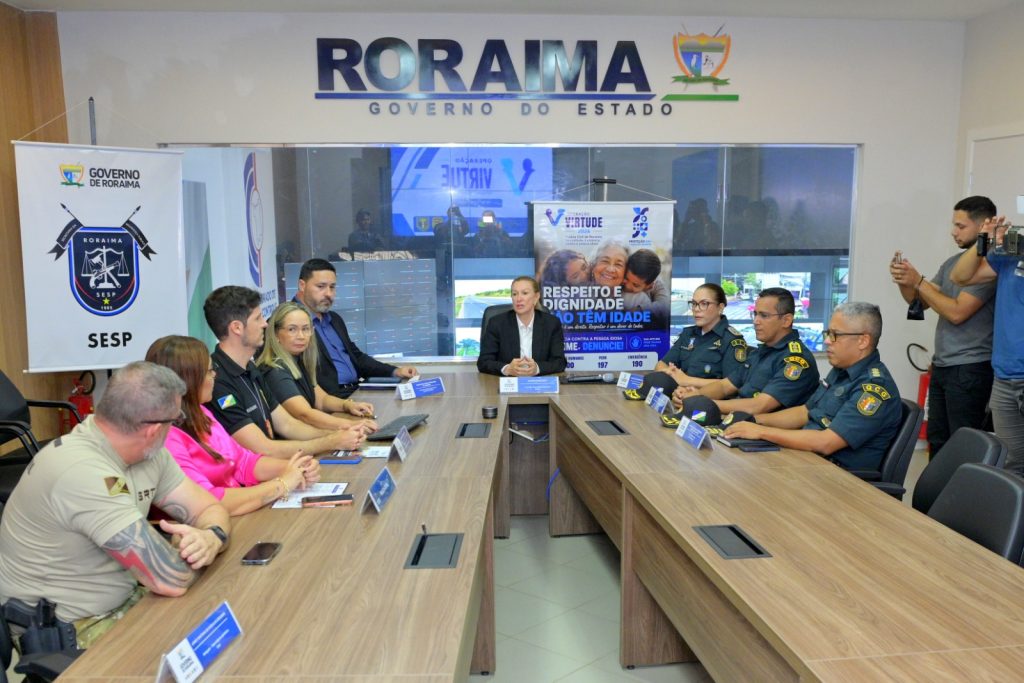 Ação integrada reforça proteção à pessoa idosa e combate à violência em Roraima