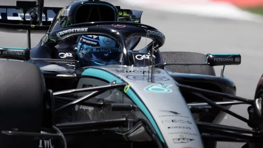 George Russell lidera primeiro treino livre do GP de Barcelona-Catalunha
