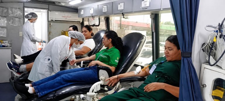 HPS Platão Araújo, em parceria com o Hemoam, realiza mobilização para doação de sangue, nesta quinta-feira